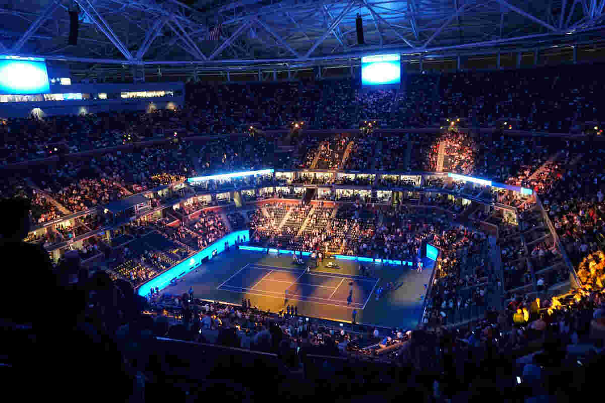 Il campo centrale degli US Open