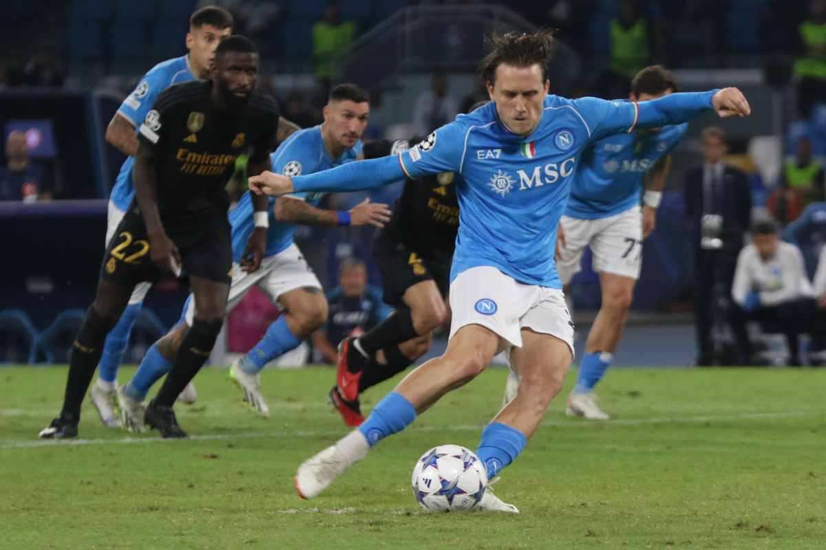 Napoli, addio certo per Zielinski?