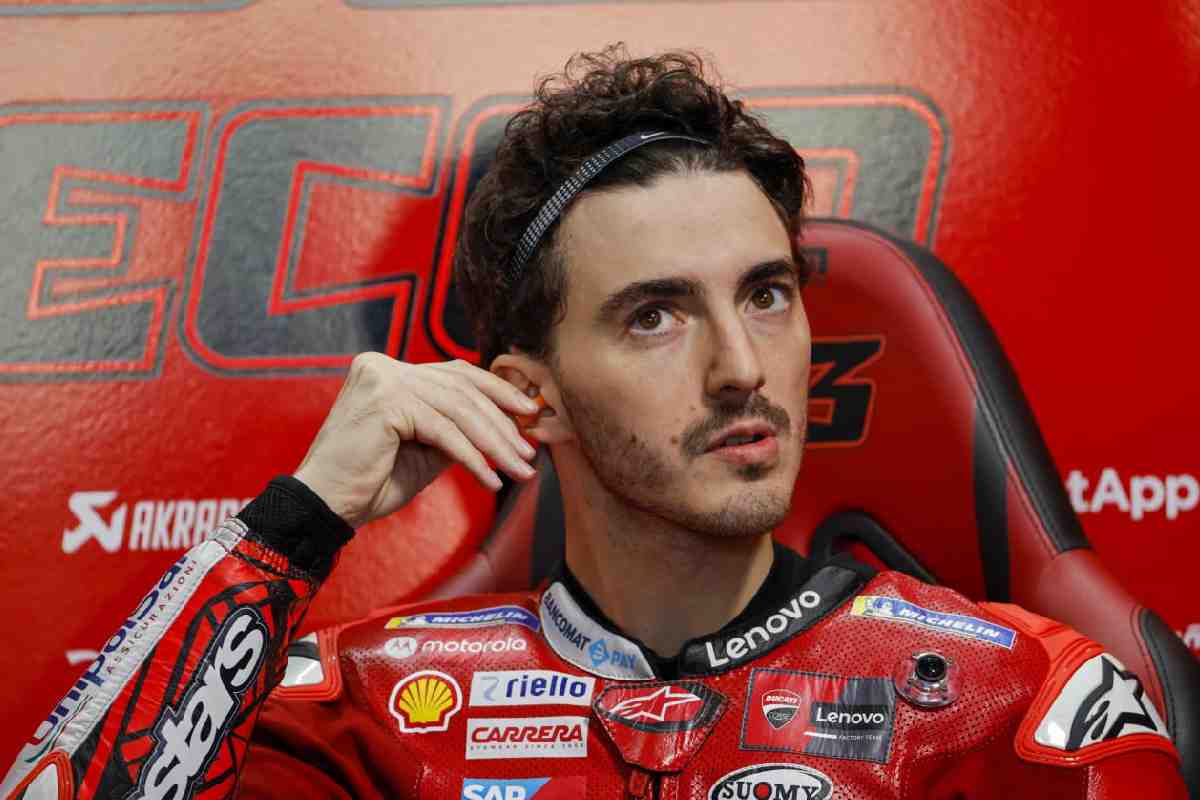 Pecco Bagnaia dopo la gara