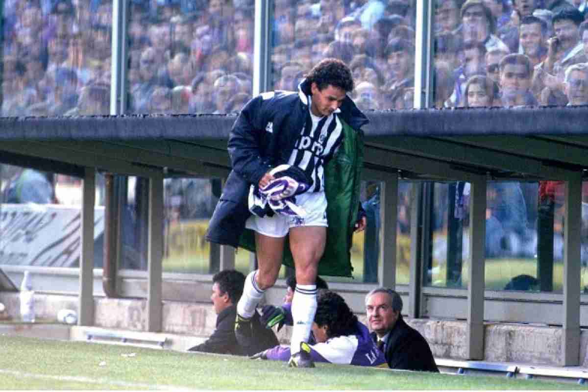 Roberto Baggio Juventus - Fiorentina