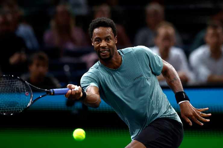 Gael Monfils infortunio caviglia