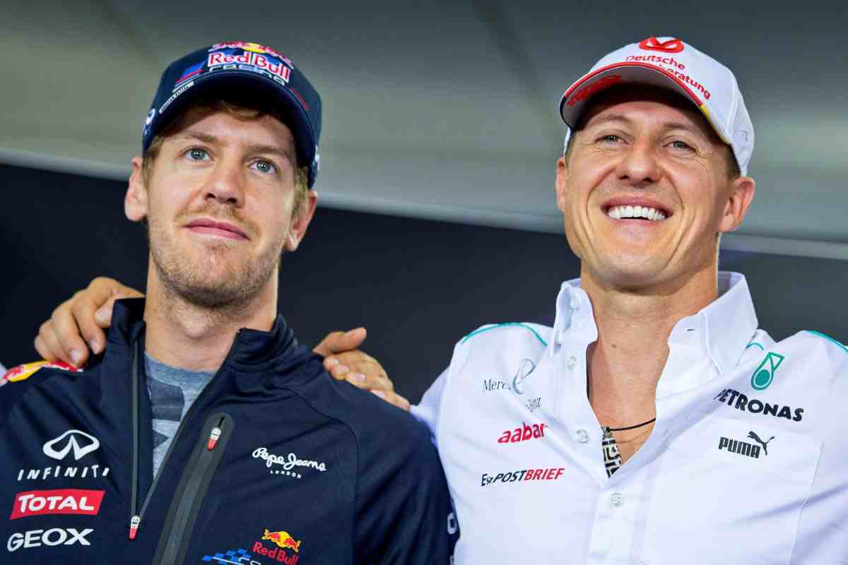 Vettel retroscena conversazione Schumacher