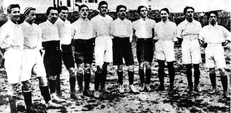 Prima Nazionale di Calcio italiana