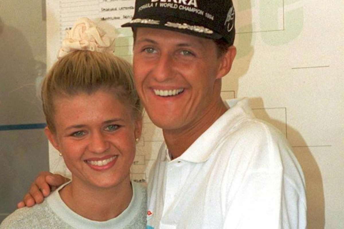 Schumacher al matrimonio di Gina