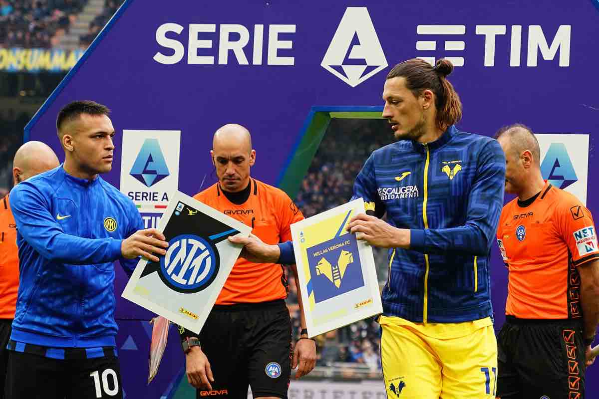 Inter-Verona in campo 