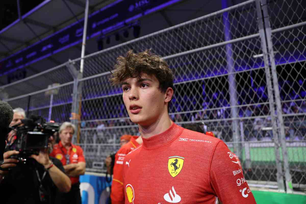 Bearman futuro in Ferrari