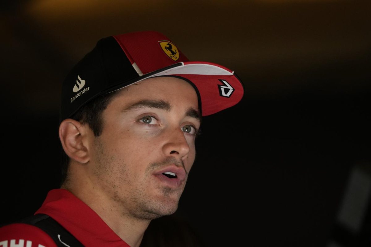 Leclerc infuriato in Formula 1