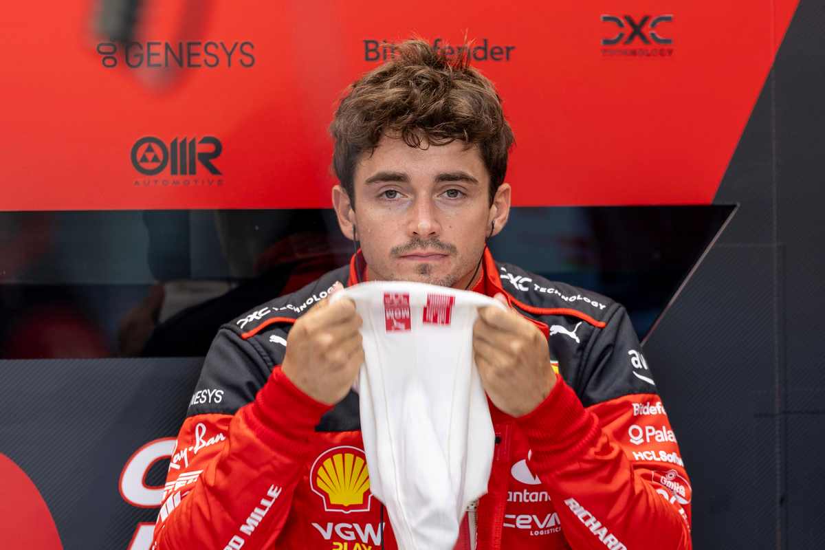 Leclerc netto sulla Ferrari