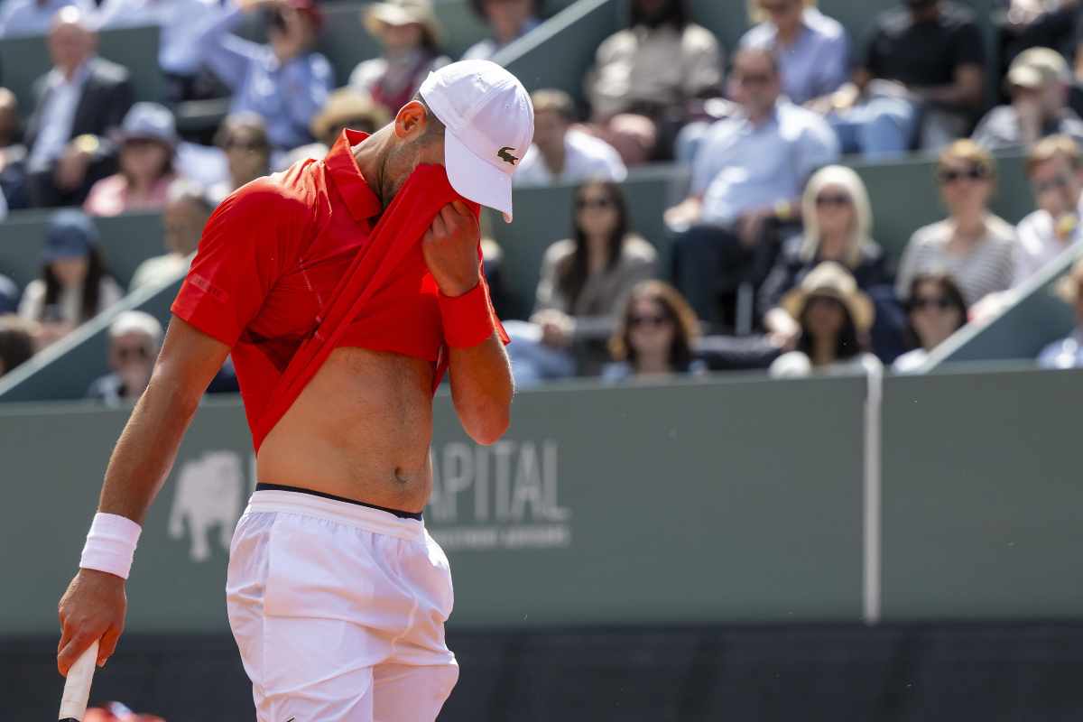 Che succede a Novak Djokovic