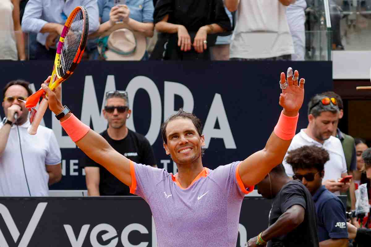 Nadal sale in classifica