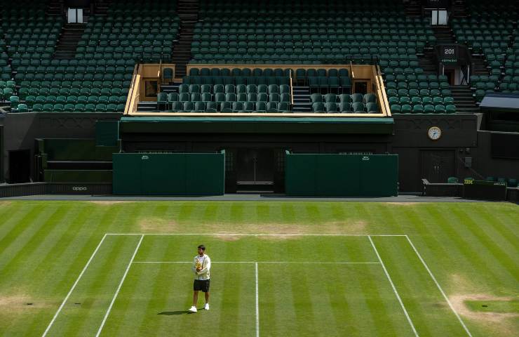 Carlos Alcaraz a Wimbledon