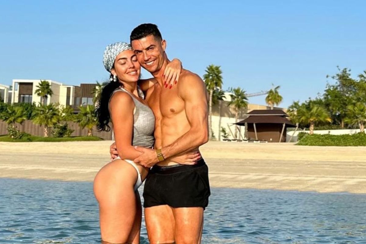 Cristiano Ronaldo e la moglie Georgina