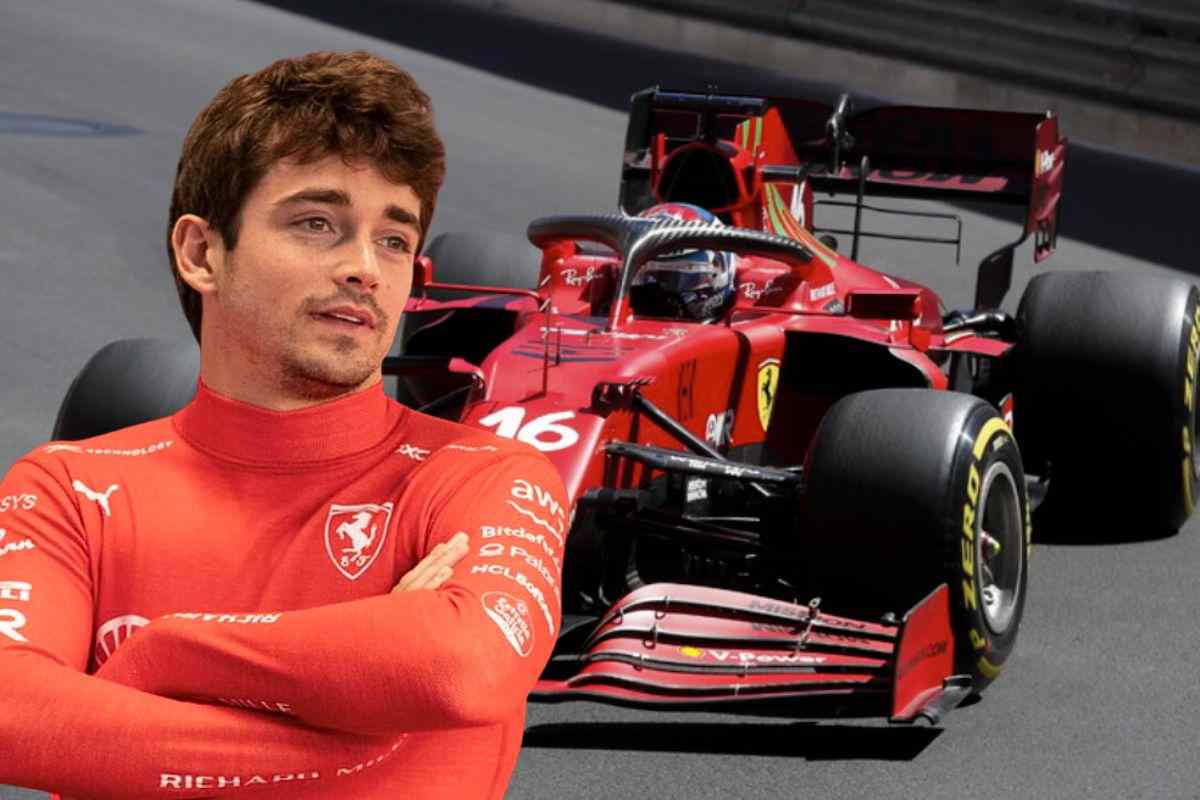 Il pilota Charles Leclerc