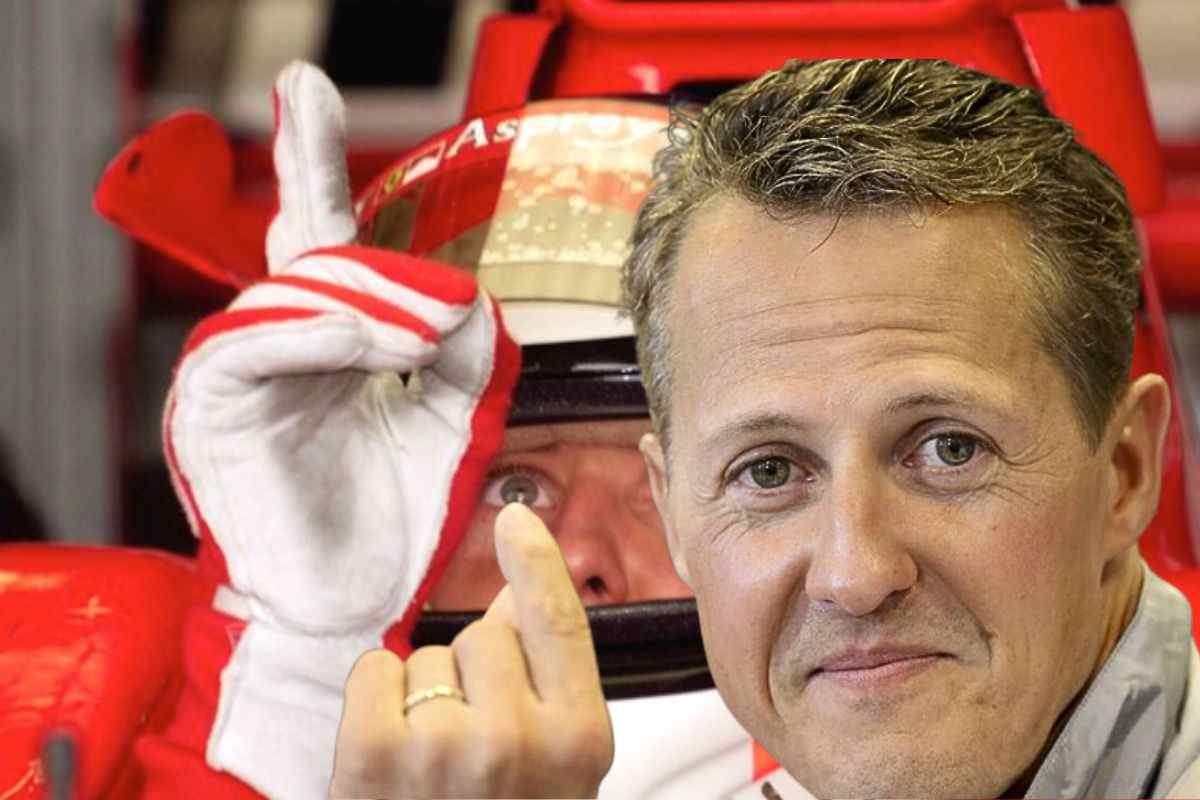 Il pilota di Formula 1 Schumacher