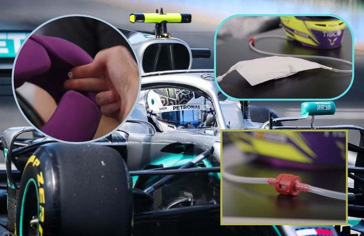 Lewis Hamilton a bordo della sua Mercedes