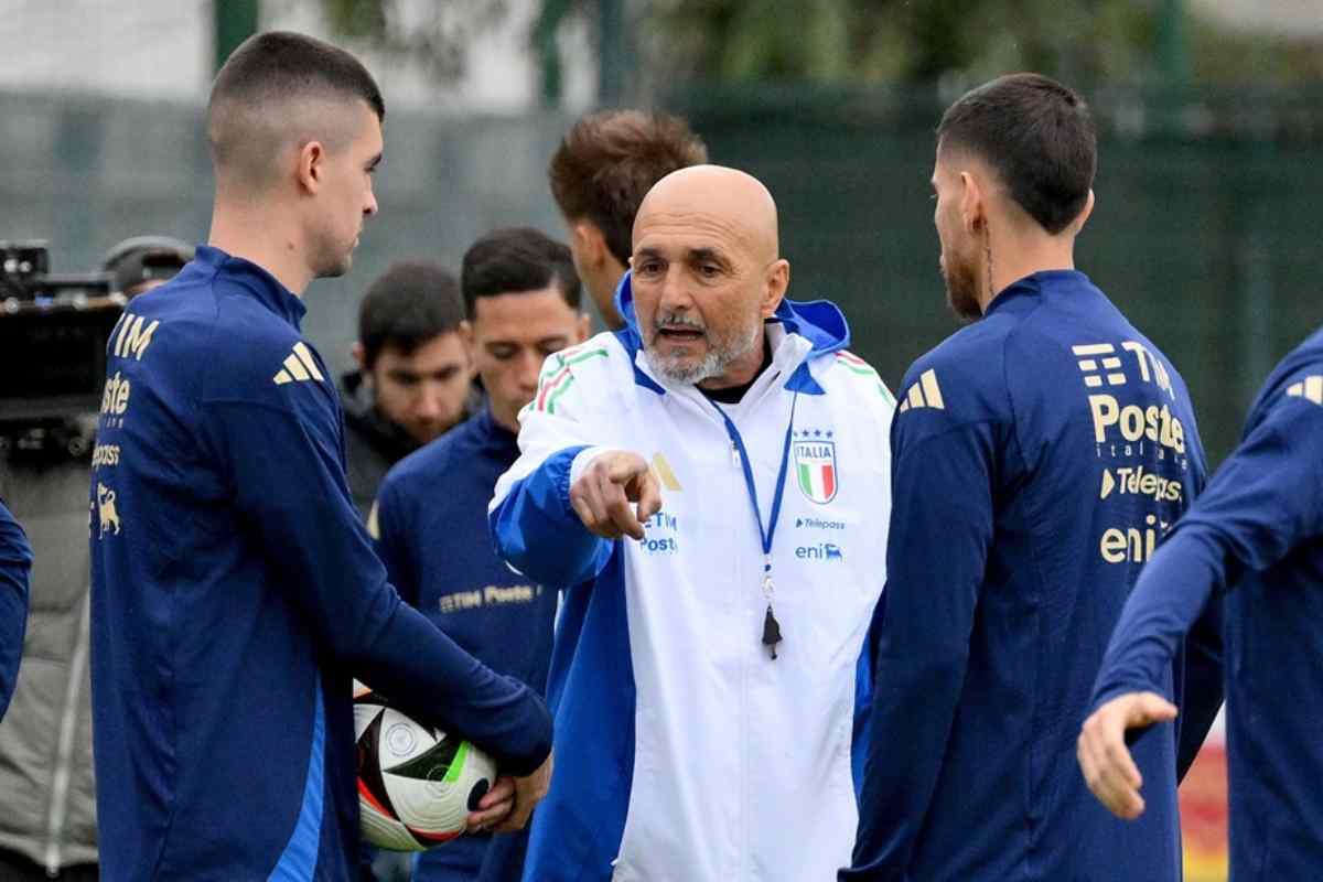 Spalletti e l'Italia in ansia per l'infortunio di Barella, a rischio il debutto ad Euro 2024