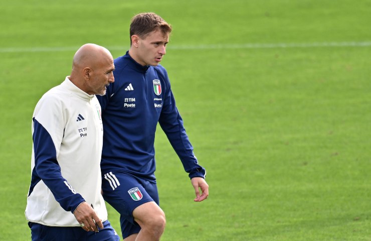 Spalletti e l'Italia in ansia per l'infortunio di Barella, a rischio il debutto ad Euro 2024