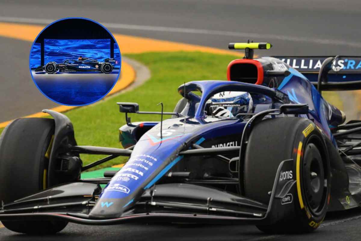 Monoposto Williams su circuito