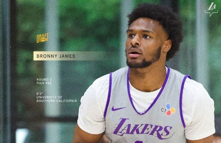 Bronny James, arriva il figlio di Lebron ai Lakers