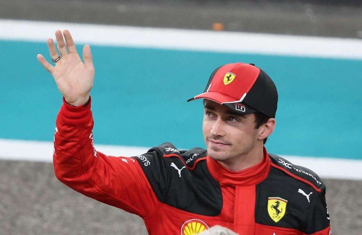 Leclerc Silverstone Formula 1 parole