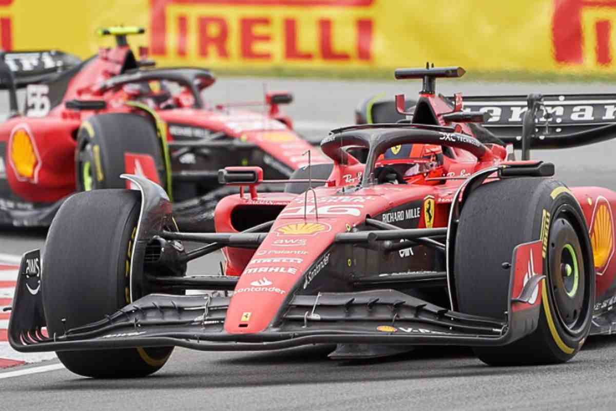 Le dure Ferrari di Leclerc e Sainz