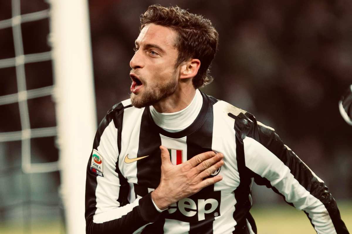 Striscione ultrà Juve contro Marchisio