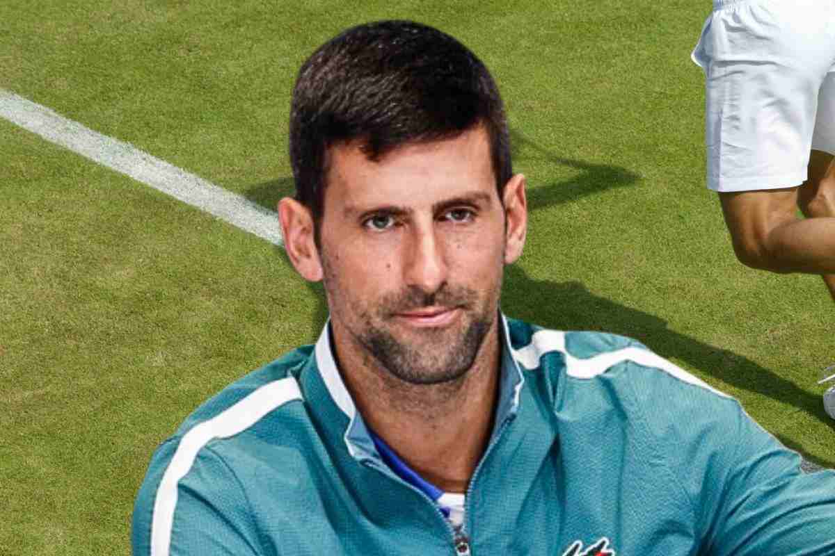 Novak Djokovic in conferenza stampa