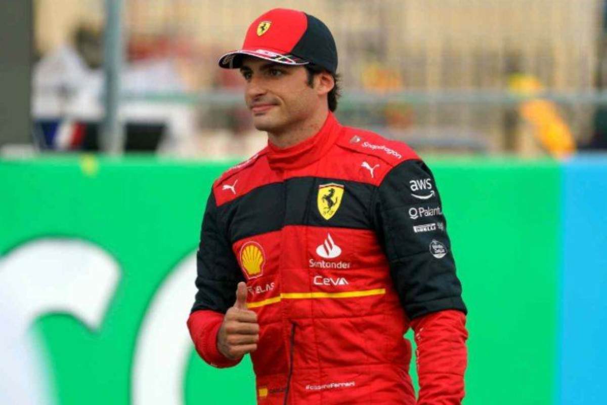 Delusione Ferrari GP Gran Bretagna Sainz
