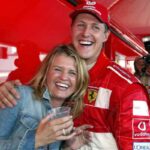 Schumacher e la moglie