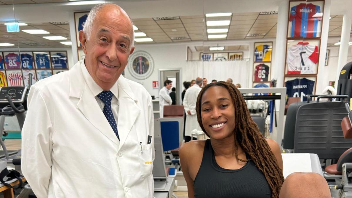 Alaina Coates sceglie l'Italia per la sua operazione al ginocchio