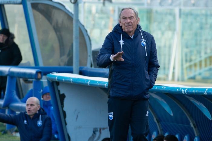 Allenatore di calcio Zdenek Zeman in ospedale a Pescara