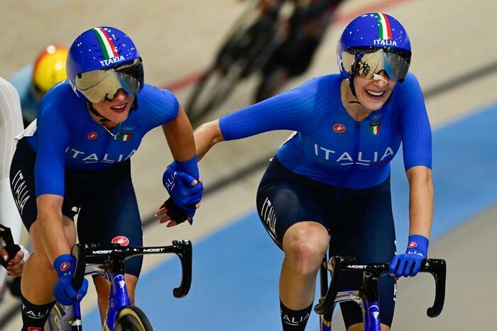 Convocazione record per l'Italia ai Mondiali di ciclismo su pista