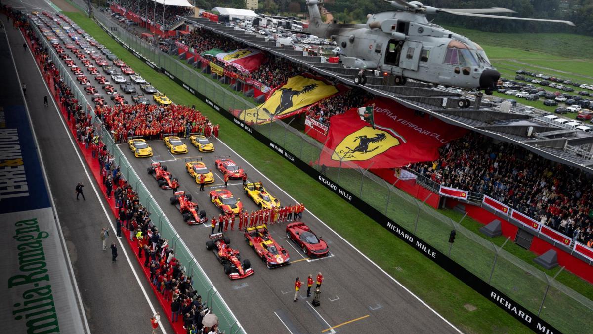 Emozionante celebrazione Ferrari a Imola, con occhi puntati sulla prossima edizione al Mugello