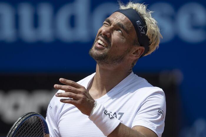 Fognini deluso dalla sconfitta inaspettata a Almaty