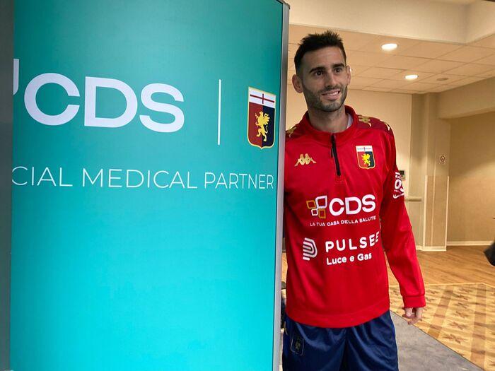 Il Genoa accoglie Gaston Pereiro: visite mediche e primo allenamento