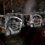 Incidente spettacolare ad Assago: incendio distrugge 23 minicar elettriche