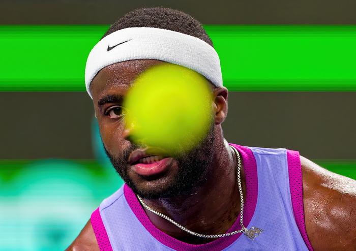 La reazione sorprendente di Tiafoe all'arbitro