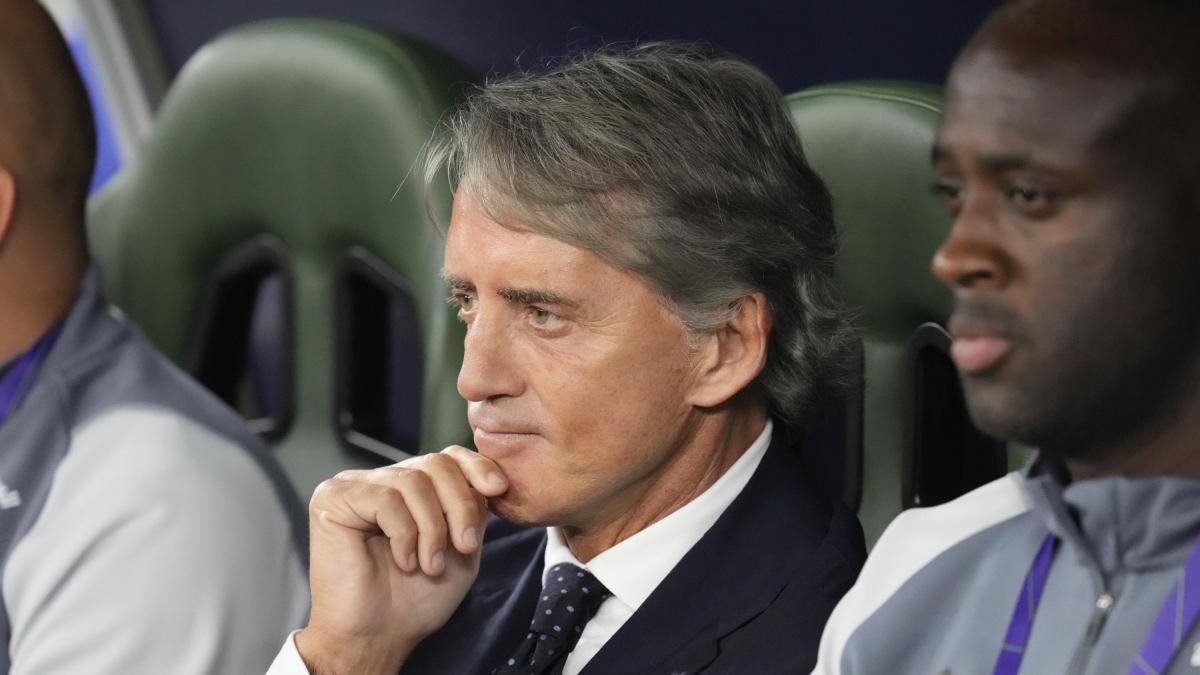 Mancini in bilico come ct dell'Arabia Saudita