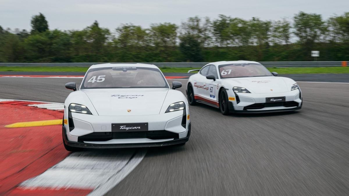 Porsche Taycan Cup: l'emozionante sfida in pista della super berlina elettrica