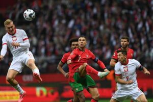 Ronaldo segna il 133º gol con il Portogallo nella Nations League: vittoria 3-1 contro la Polonia