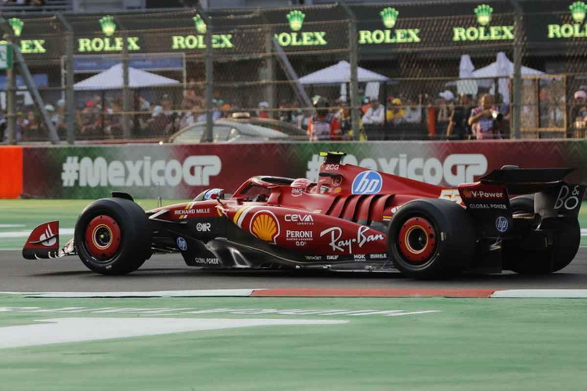 Sainz conquista la pole in Messico con la Ferrari, Leclerc 4°