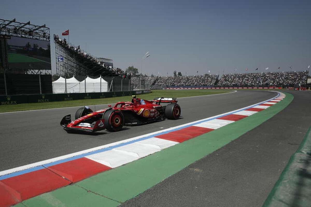 Sainz domina le prove libere nel Gran Premio del Messico