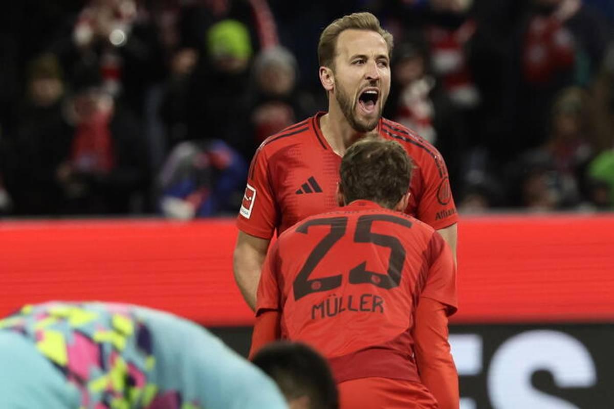 Bayern travolge l'augsburg con una straordinaria tripletta di kane