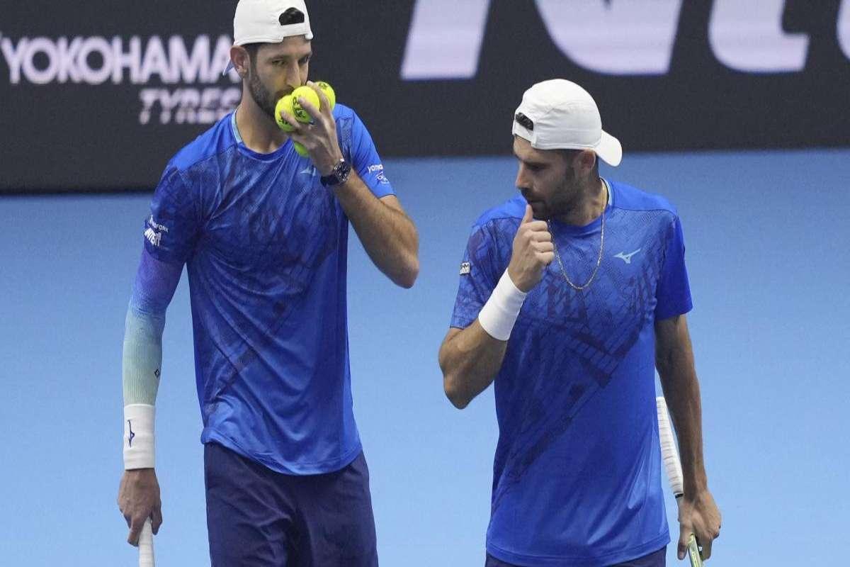 Bolelli e Vavassori dicono addio a Torino: un'altra sconfitta e l'eliminazione nel doppio