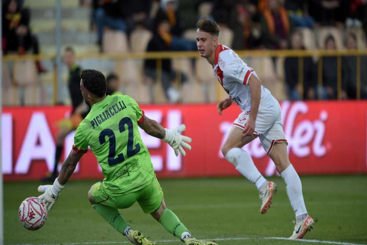 Bragantini trascina il mantova mentre la salernitana affonda nel tunnel