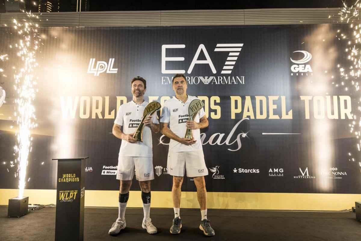 Bruguera e mantilla trionfano nell'ea7 world legends tour di padel