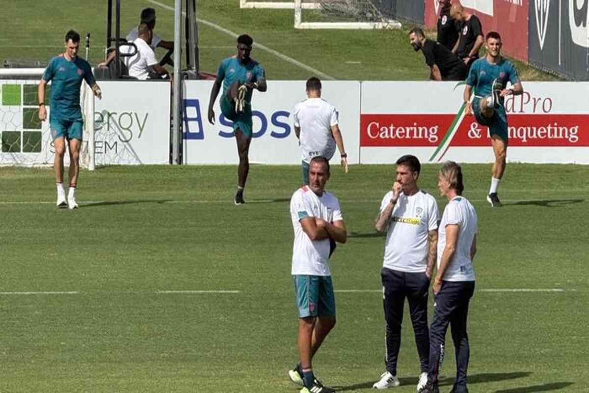 Cagliari riprende gli allenamenti per la sfida contro il genoa