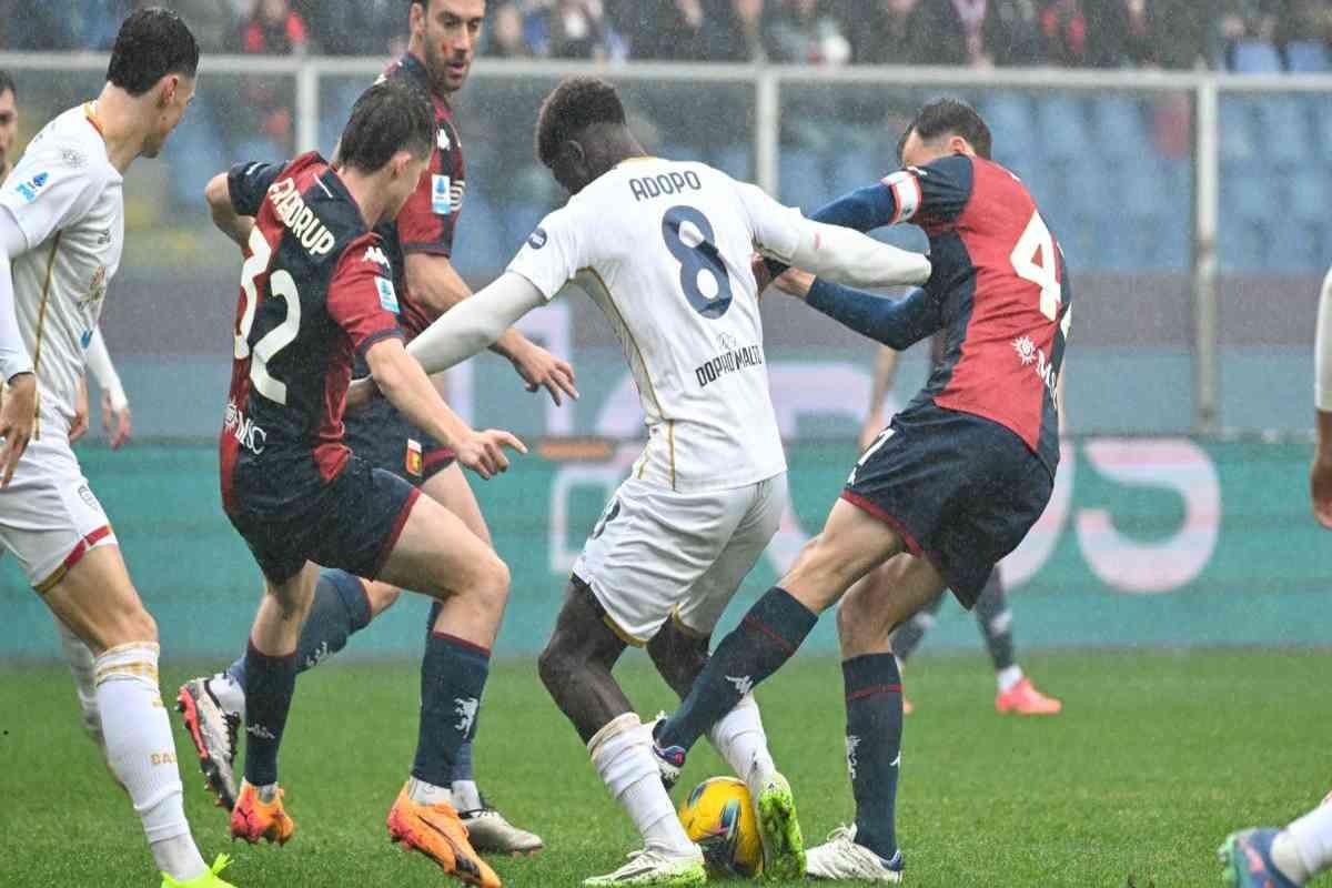 Debutto di vieira: il cagliari ferma il genoa con due rigori