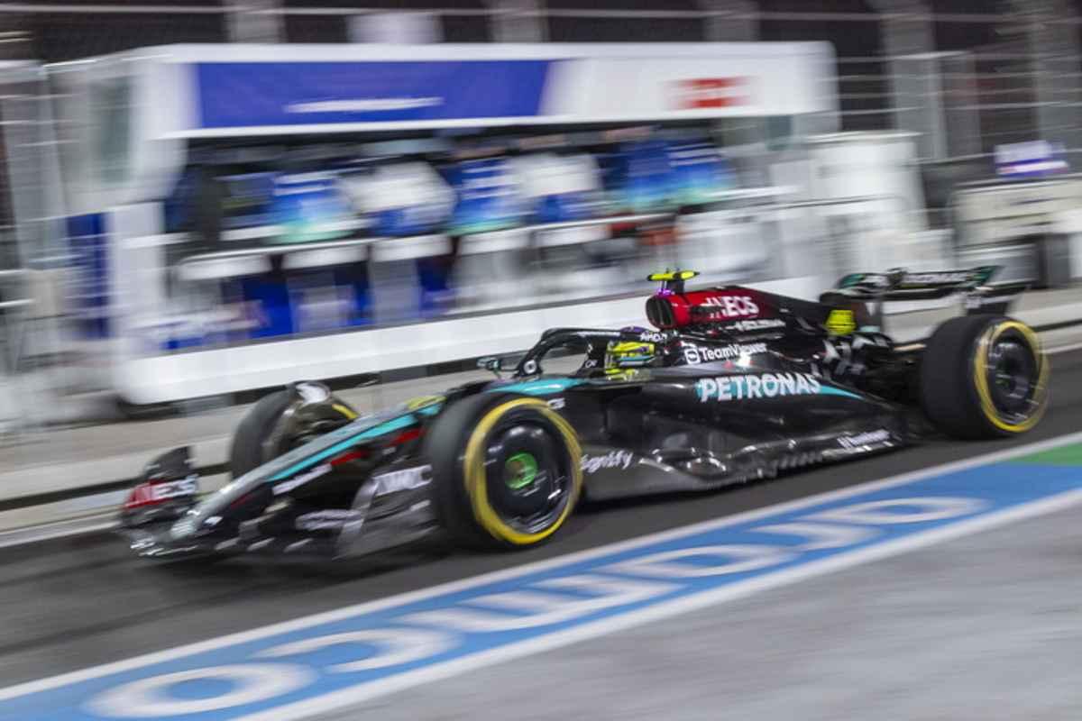 F1: hamilton guida la mercedes verso la vittoria a las vegas