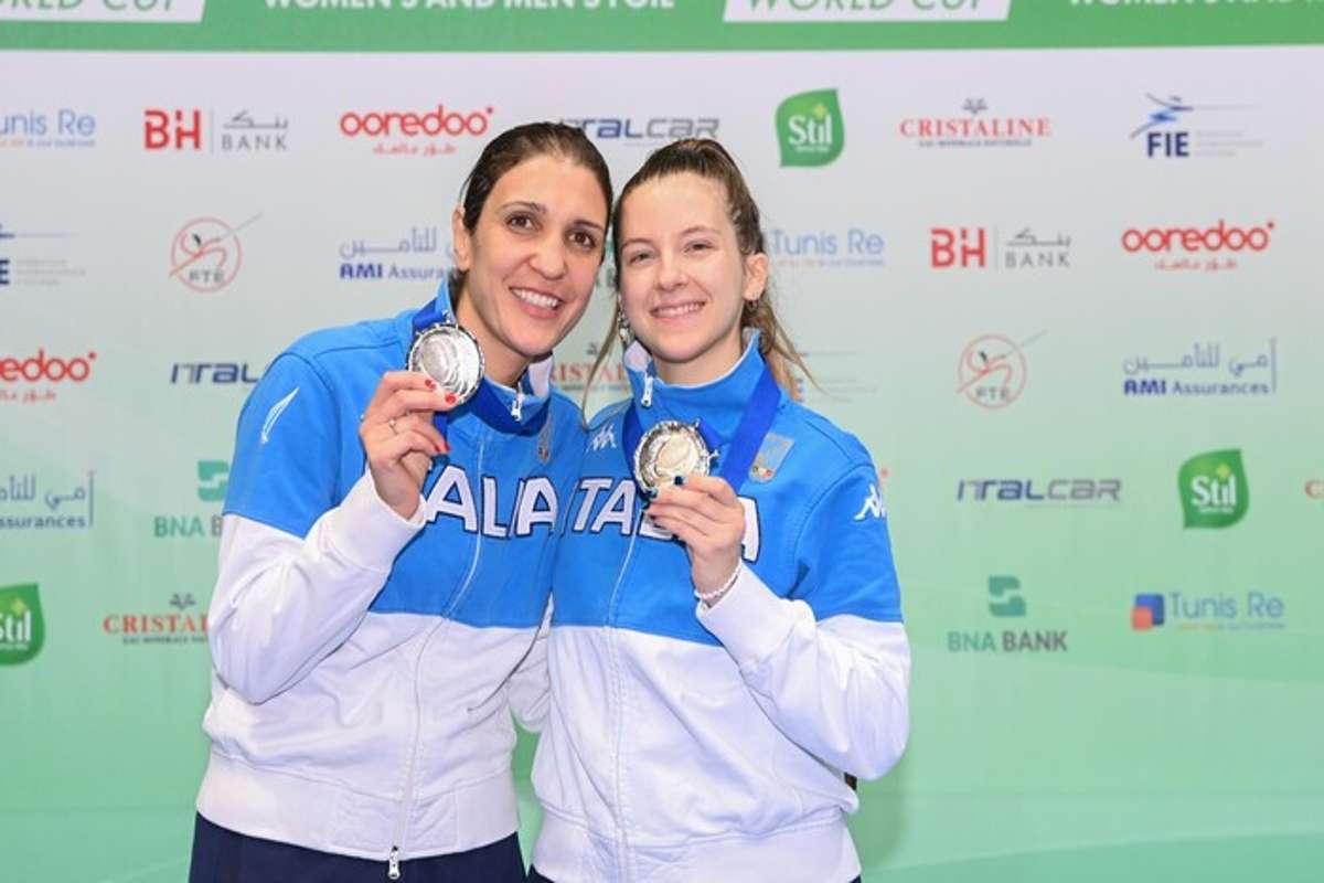 Fioretto femminile: l'italia conquista oro e argento a tunisi